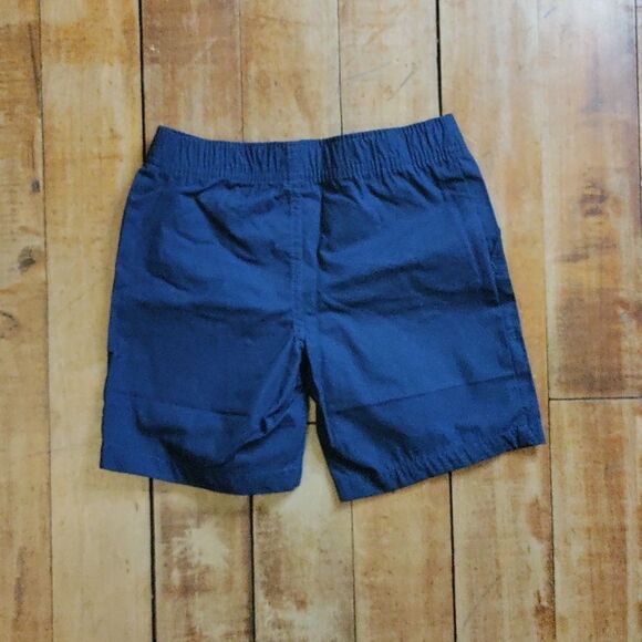 Carters Shorts 3T Navy Blue Cotton Elastic Waist Pull On Shorts Easter Spring - Picture 4 of 4